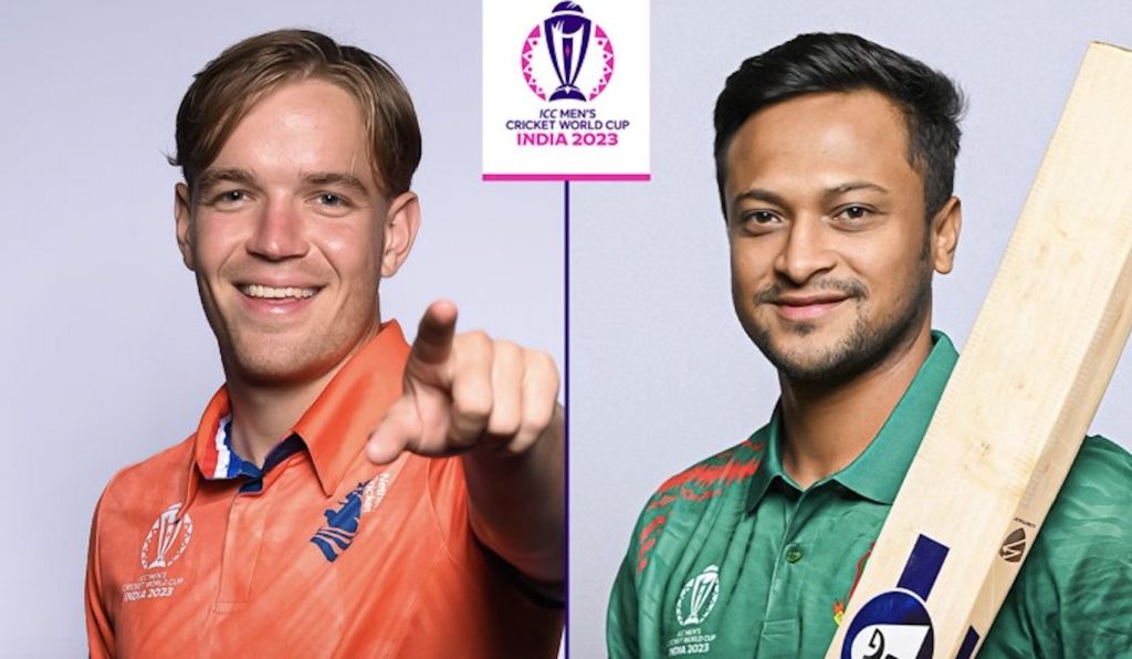 LIVE- Bangladesh vs Netherlands (2023 CWC)