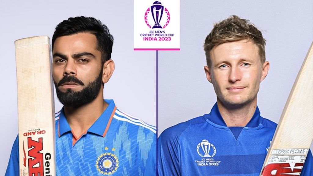 LIVE- India vs England (2023 CWC)