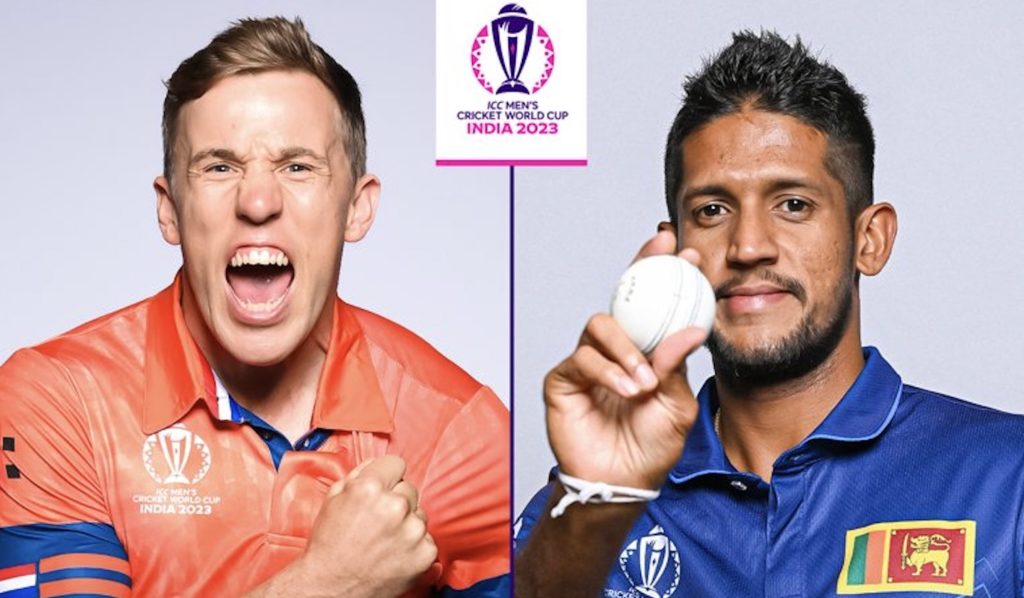 LIVE: Netherlands vs Sri Lanka (2023 CWC)