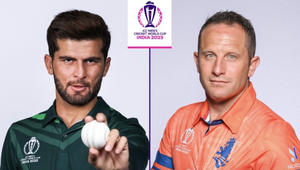 LIVE- Pakistan vs Netherlands (2023 CWC)