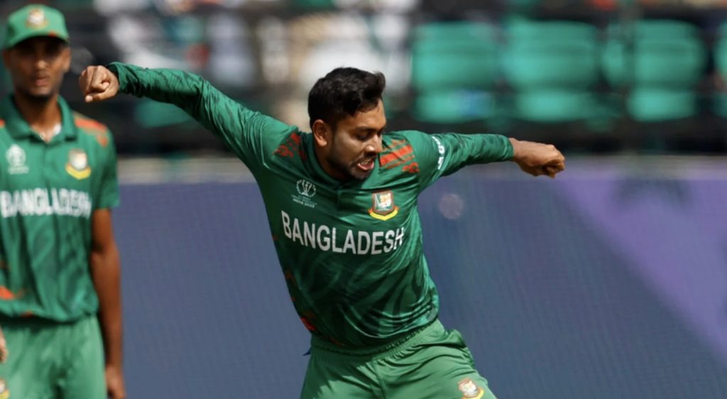 Mehidy Hasan Miraz 7 Oct 2023 ICC Getty Images