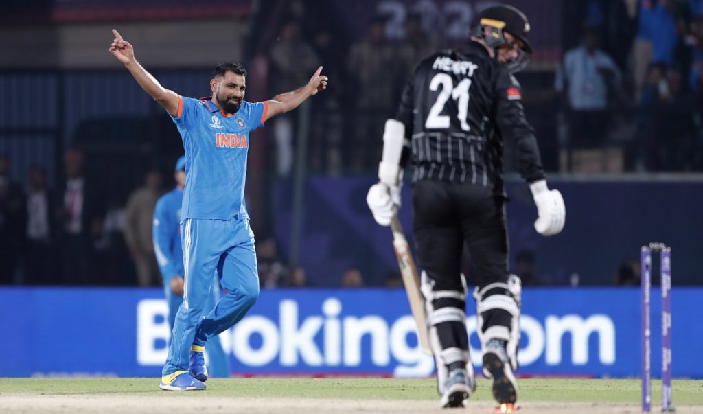 Mohammed Shami Matt Henry Surjeet Yadav Getty Images