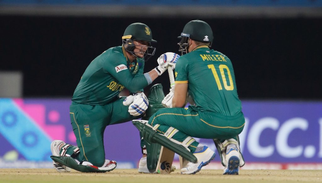 Quinton de Kock David Miller 2 Oct 2023 Surjeet Yadav Getty Inages