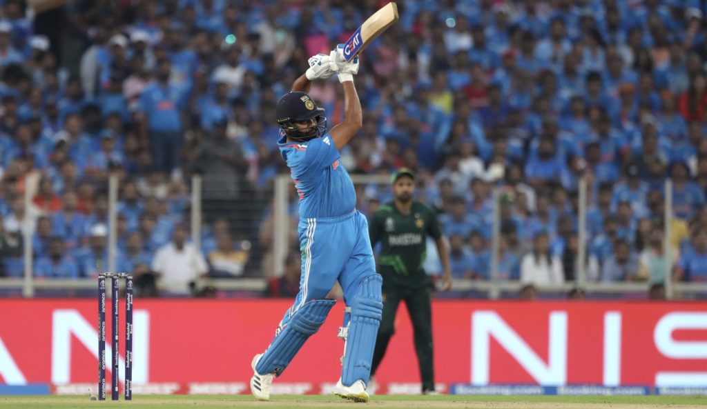 Rohit Sharma India 14 Oct 2023 Pankaj Nangia Getty Images