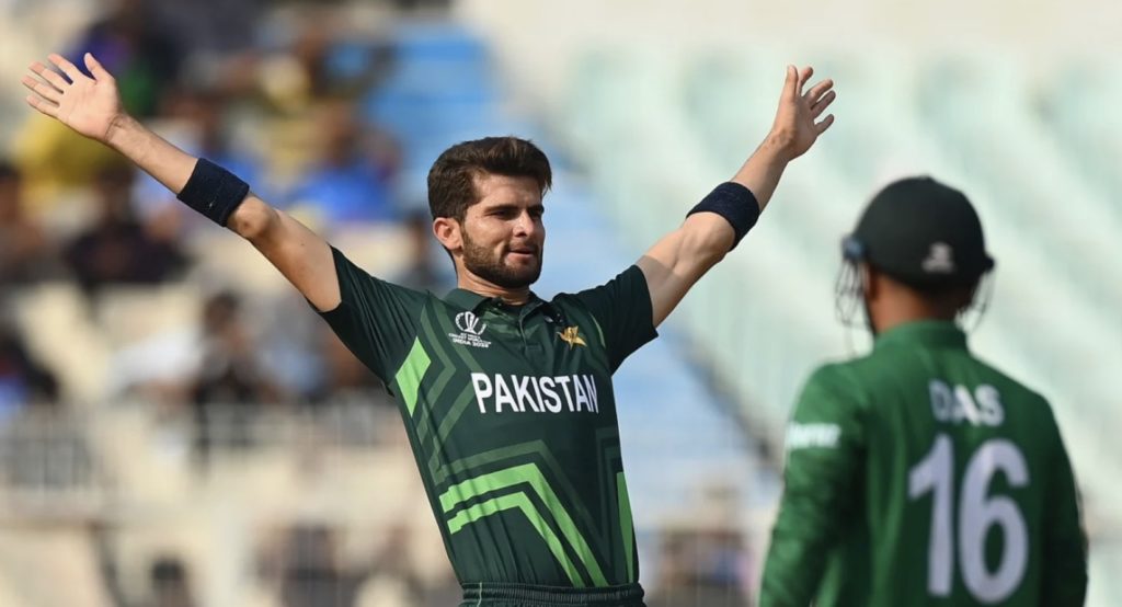 Shaheen Shah Afridi Pakistan 31 Oct 2023 Alex Davidson ICC Getty Images