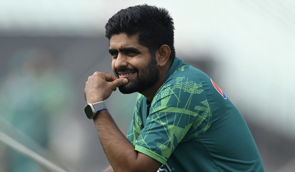 Babar Azam 10 Nov 2023 Gareth Copley Getty Images