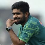 Babar Azam 10 Nov 2023 Gareth Copley Getty Images