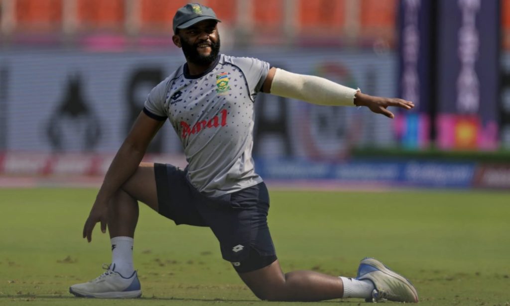 Bavuma training 13 Nov 2023 Gallo Images