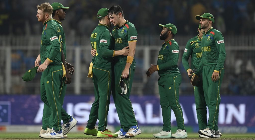 Dejected Proteas 16 Nov 2023 Gareth Copley Getty Images