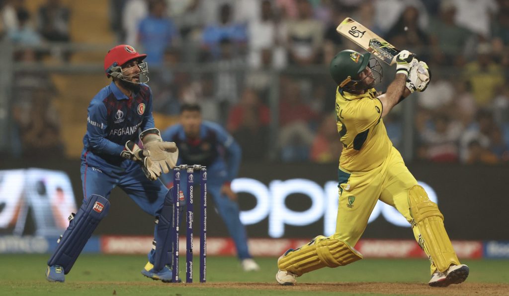 Glenn Maxwell Aus Afg 7 Nov 2023 Robert Cianflone Getty Images