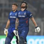 Joe Root Ben Stokes 11 Nov 2023 Gareth Copley Getty Images