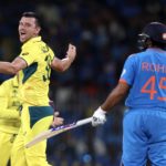 Josh Hazlewood Rohit Sharma 2023 Robert Cianflone Getty Images