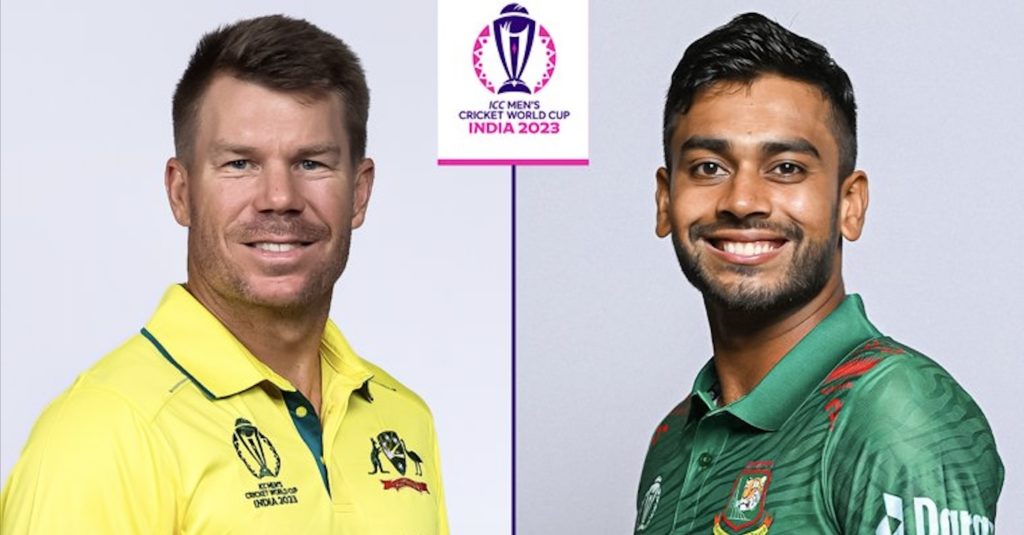 LIVE- Australia vs Bangladesh (2023 CWC)