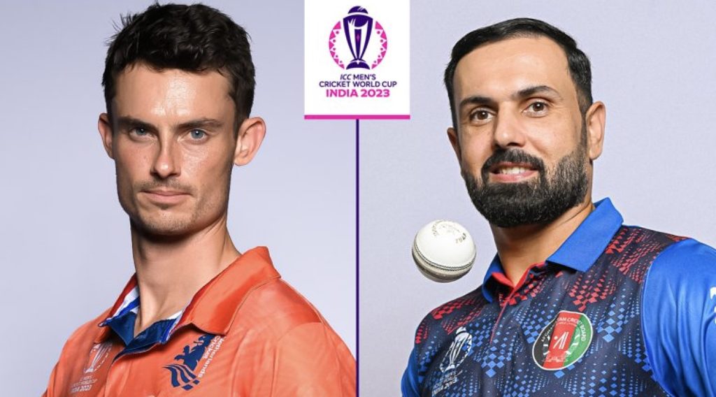 LIVE- Netherlands vs Afghanistan (2023 CWC)