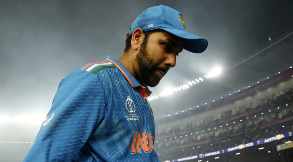 Rohit Sharma India dejected 19 Nov 2023 ICC Getty Images