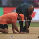 Rohit Sharma India pitch Robert Cianflone Getty Images