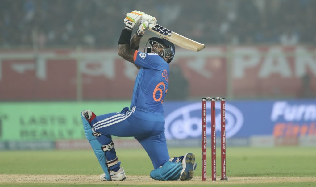 Suryakumar Yadav 23 Nov 2023 Pankaj Nangia Getty Images