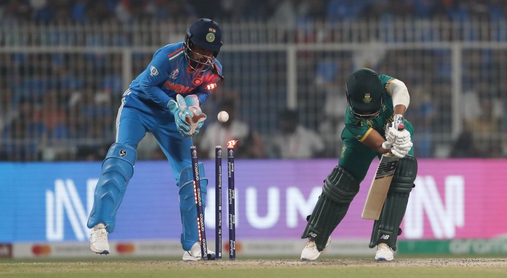 Temba Bavuma SA India 5 Nov 2023 Surjeet Yadav Getty Images