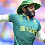 Temba Bavuma injured 10 Nov 2023 Sajjad Hussain AFP