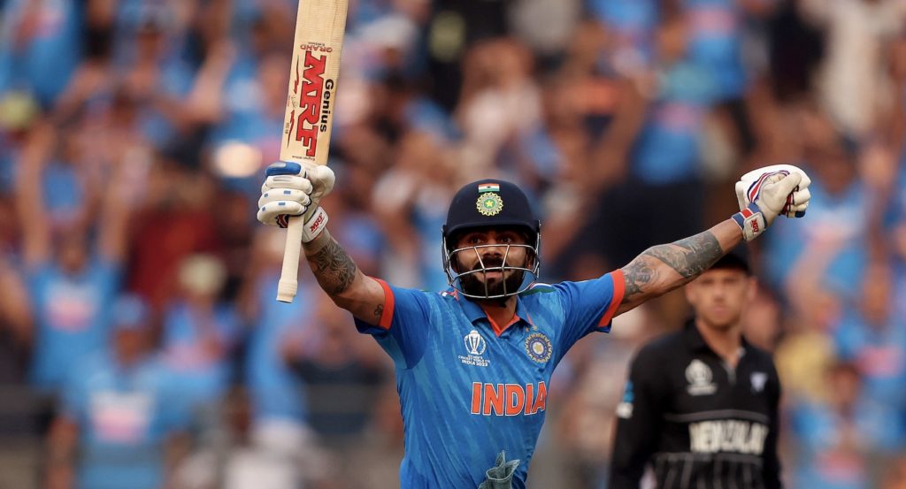 Virat Kohli 50th OD hundredI Robert Cianflone Getty Images