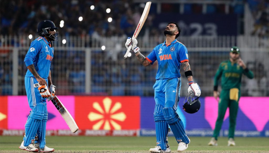 Virat Kohli India 5 Nov 2023 Surjeet Yadav Getty Images