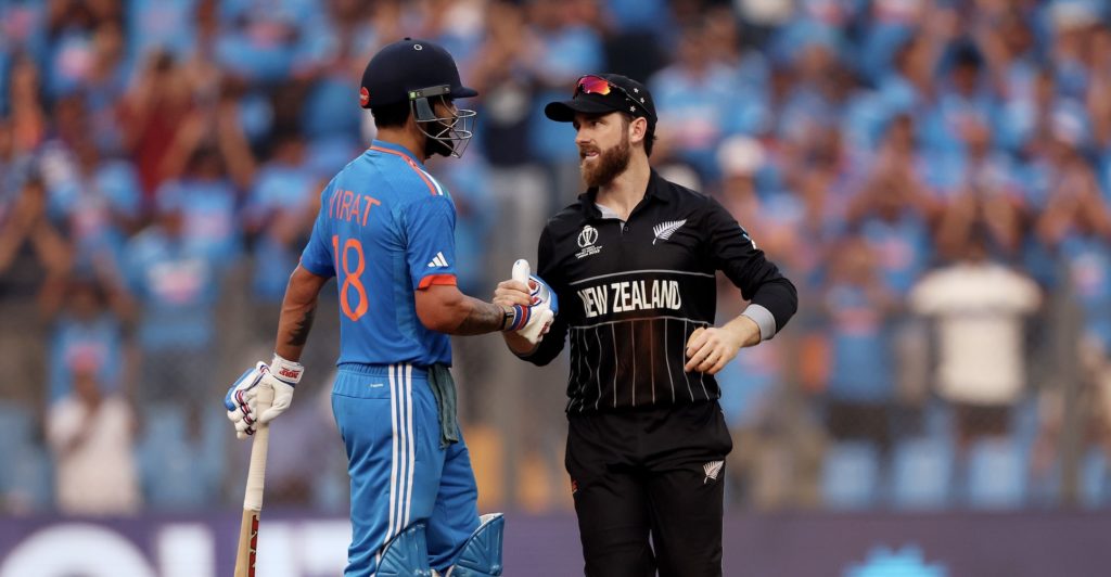 Virat Kohli Kane Williamson 15 Nov 2023 Robert Cianflone Getty Images