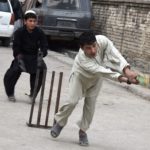 Afghanistan kids cricket streets