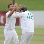 Dane Paterson wicket SA A 6 Dec 2023 Charle Lombard Gallo Images