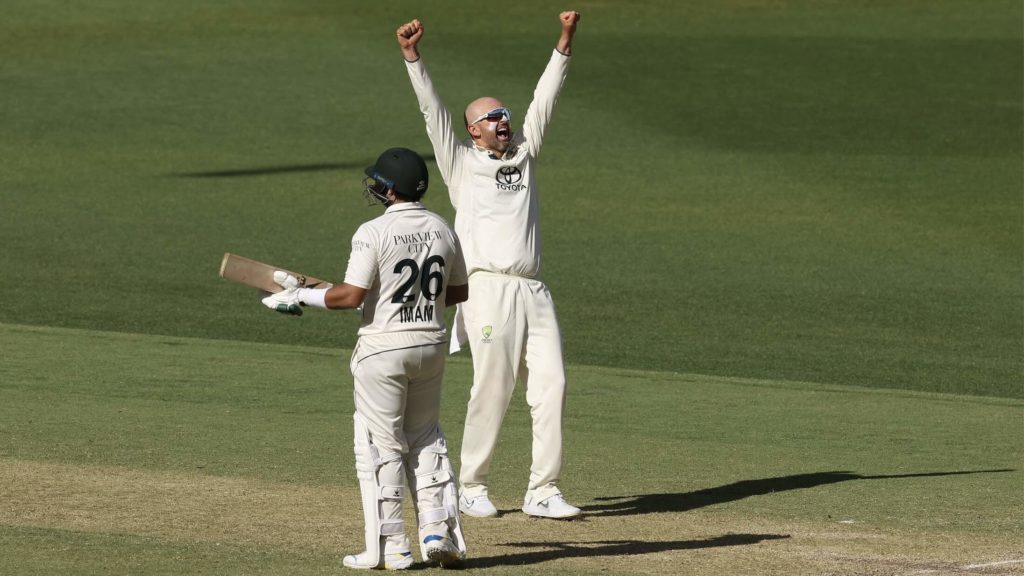 Nathan Lyon 15 Dec 2023 Paul Kane Getty Images