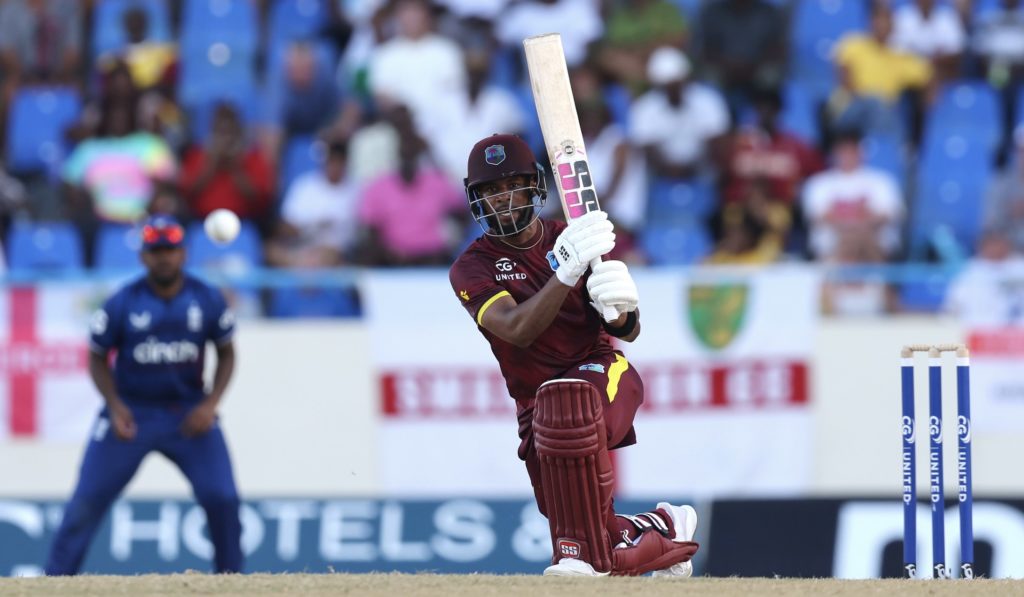 Shai Hope WI 3 Dec 2023 Ashley Allen Getty Images