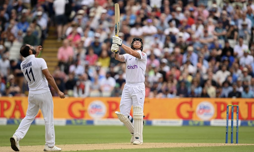 Ben Stokes 3 Jan 2022 India Alex Davidson Getty Images