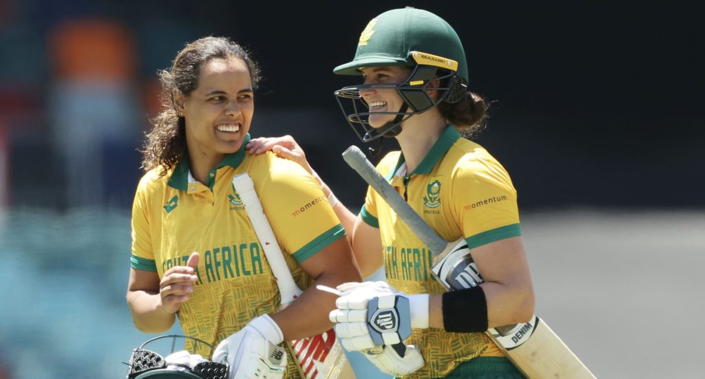 Chloe Tryon Laura Wolvaard 28 Jan 2024 Mark Metcalfe Getty Images