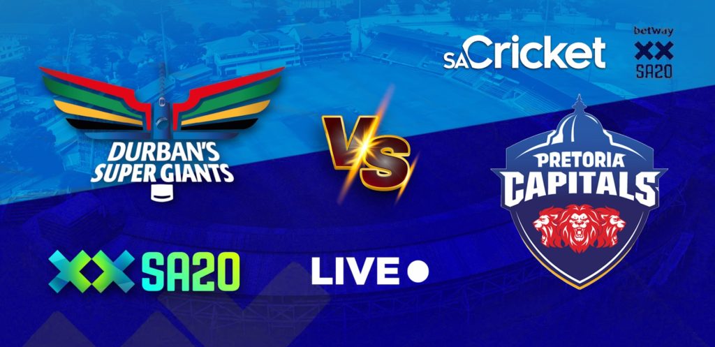 RECAP: Durban's Super Giants vs Pretoria Capitals (SA20)