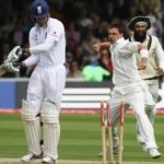 Dale Steyn Michael Vaughan 2008 Tom Shaw Getty Images