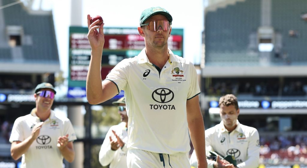 Josh Hazlewood 19 Jan 2024 Paul Kane Getty Images