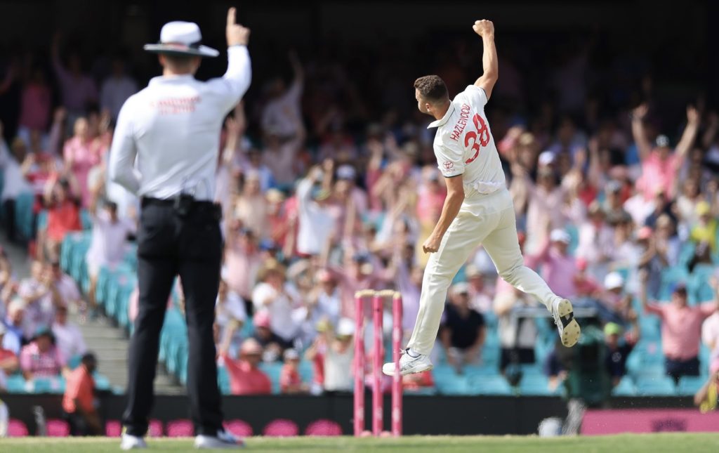 Josh Hazlewood 5 Jan 2023 Mark Evans Getty Images