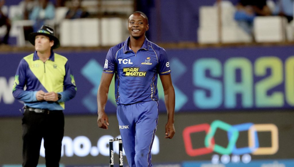 Kagiso Rabada SA20 11 Jan 2024 Ron Gaunt Sportzpics