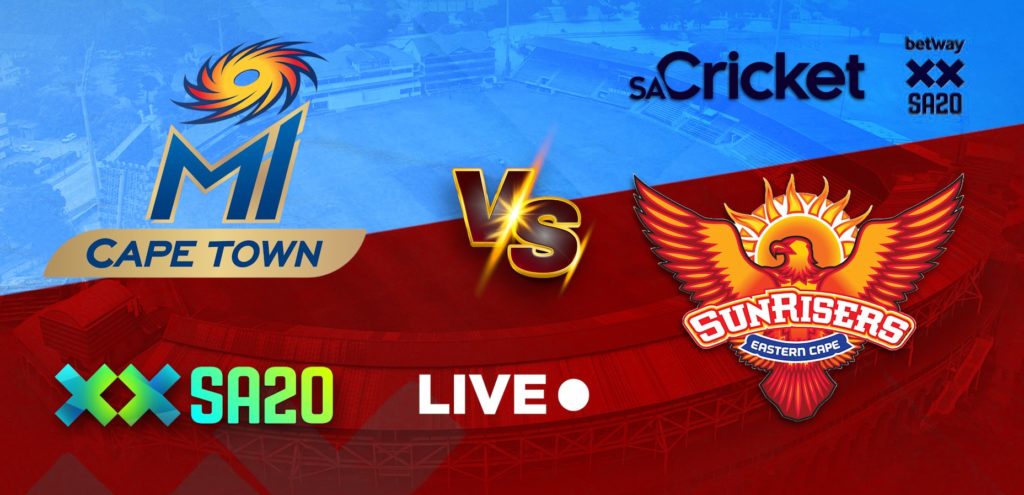 RECAP: MI Cape Town vs Sunrisers Eastern Cape (SA20)