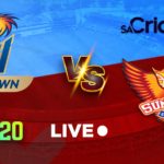 RECAP: MI Cape Town vs Sunrisers Eastern Cape (SA20)