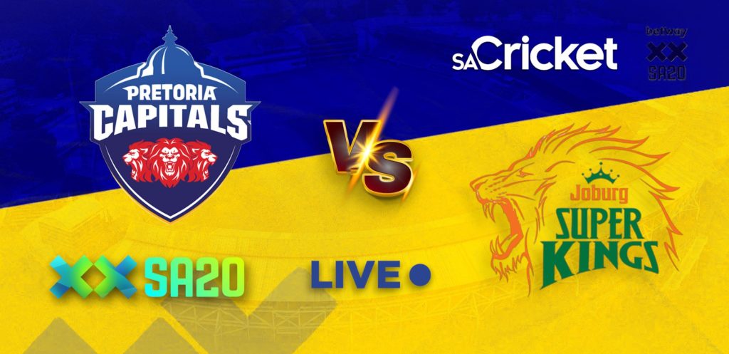 RECAP: Pretoria Capitals vs Joburg Super Kings (SA20)