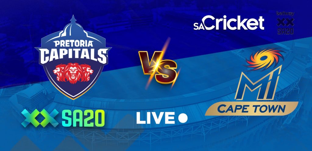 RECAP: Pretoria Capitals vs MI Cape Town (SA20)
