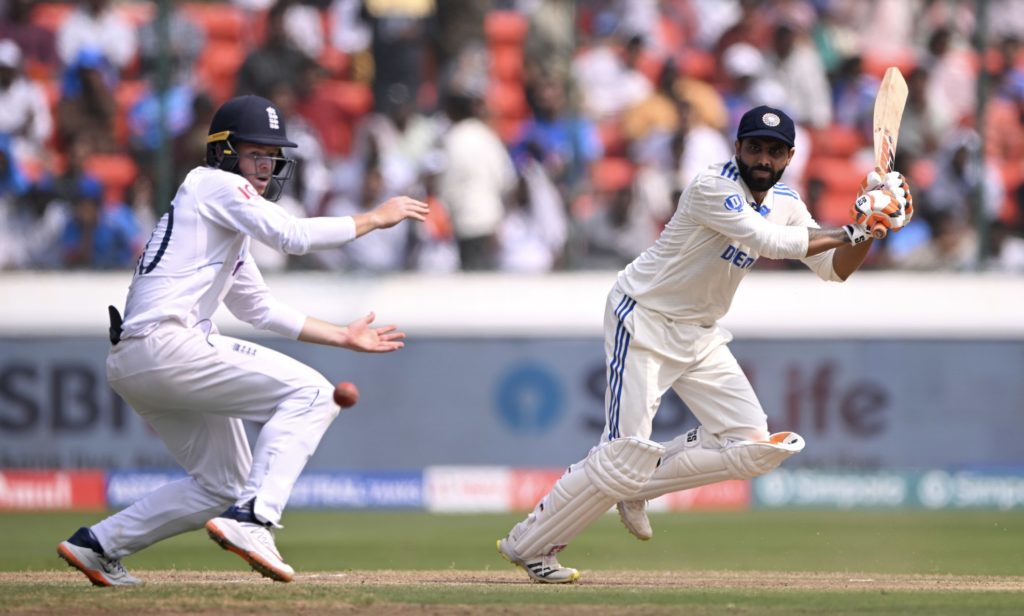 Ravindra Jadeja 26 Jan 2024 Stu Forster Getty Images