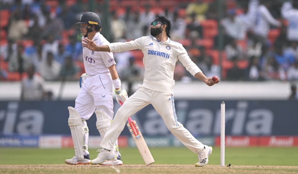 Ravindra Jadeja 27 Jan 2024 Stu Forster Getty Images