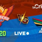 RECAP: Sunrisers Eastern Cape vs Durban's Super Giants (SA20)