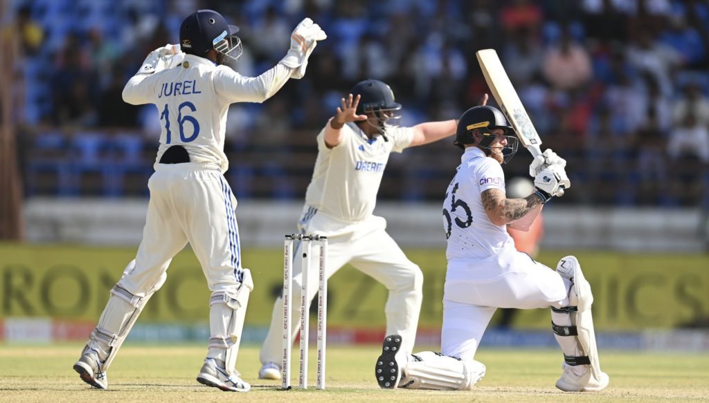 Ben Stokes 18 Feb 2024 Gareth Copley Getty Images