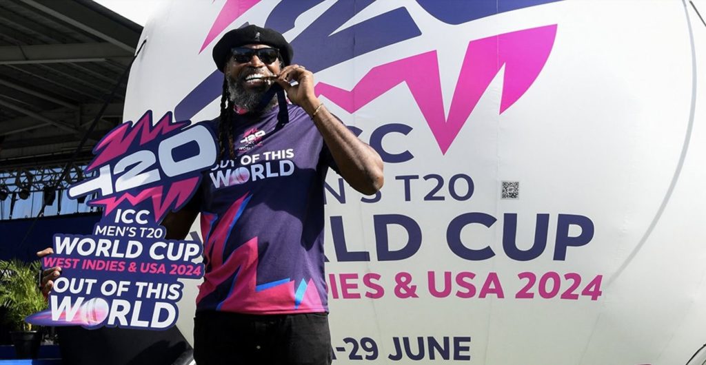 Chris Gayle Feb 2024 T20 World Cup