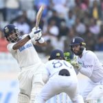 Dhruv Jurel bats 26 Feb 2024 Gareth Copley Getty Images