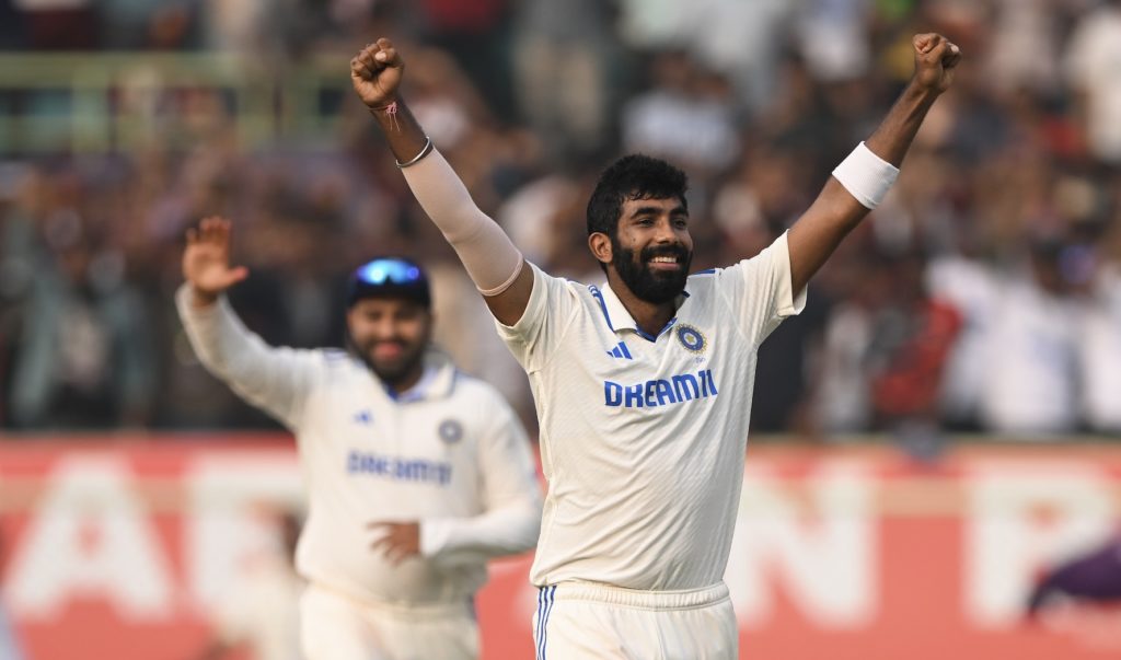 Jasprit Bumrah 3 Feb 2024 Stu Forster Getty Images