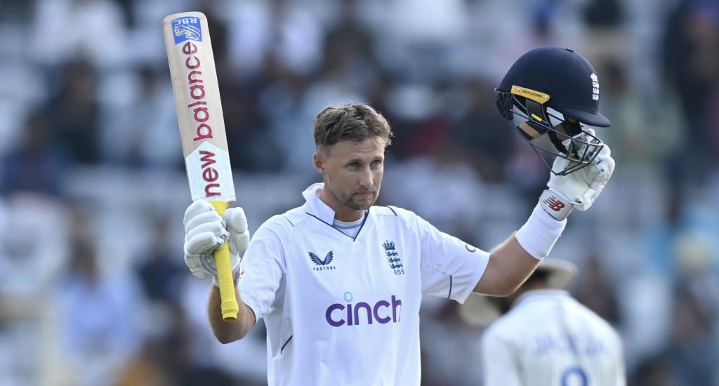 Joe Root 23 Feb 2024 Gareth Copley Getty Images