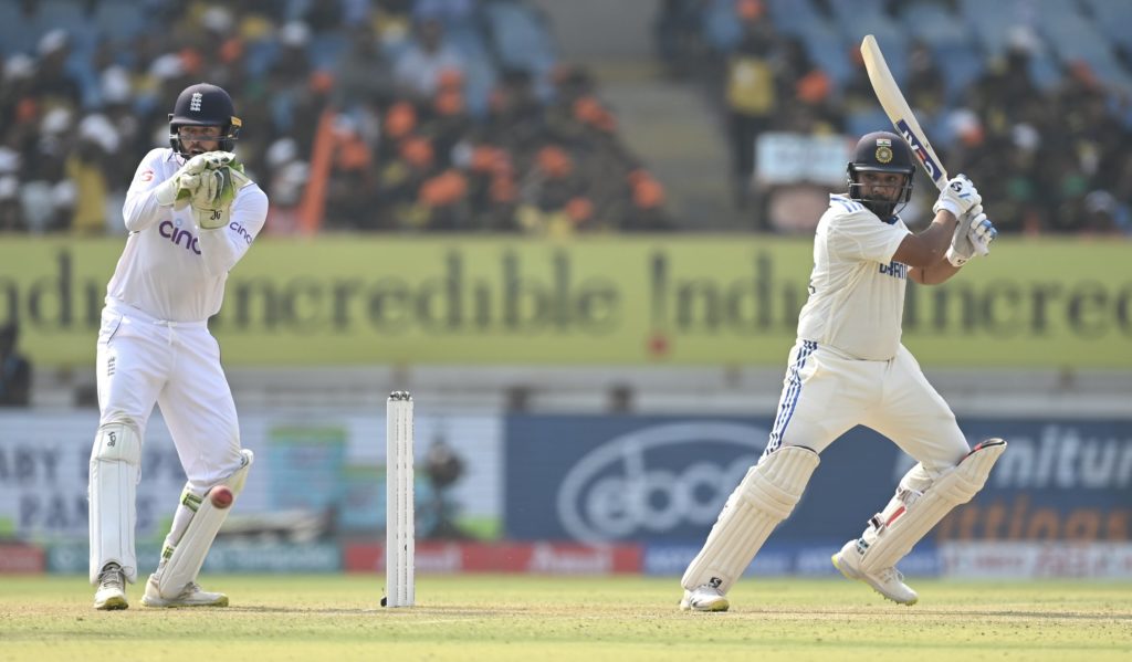 Rohit Sharma 15 Feb 2024 Gareth Copley Getty Images